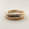 Bague ajustable plaqué or