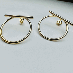 Boucles d'oreilles Ornamento plaqué or